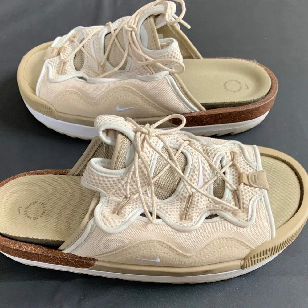 Nike Offline 2.0 Rattan Lace-Up Mule Sandals W9 M7.5